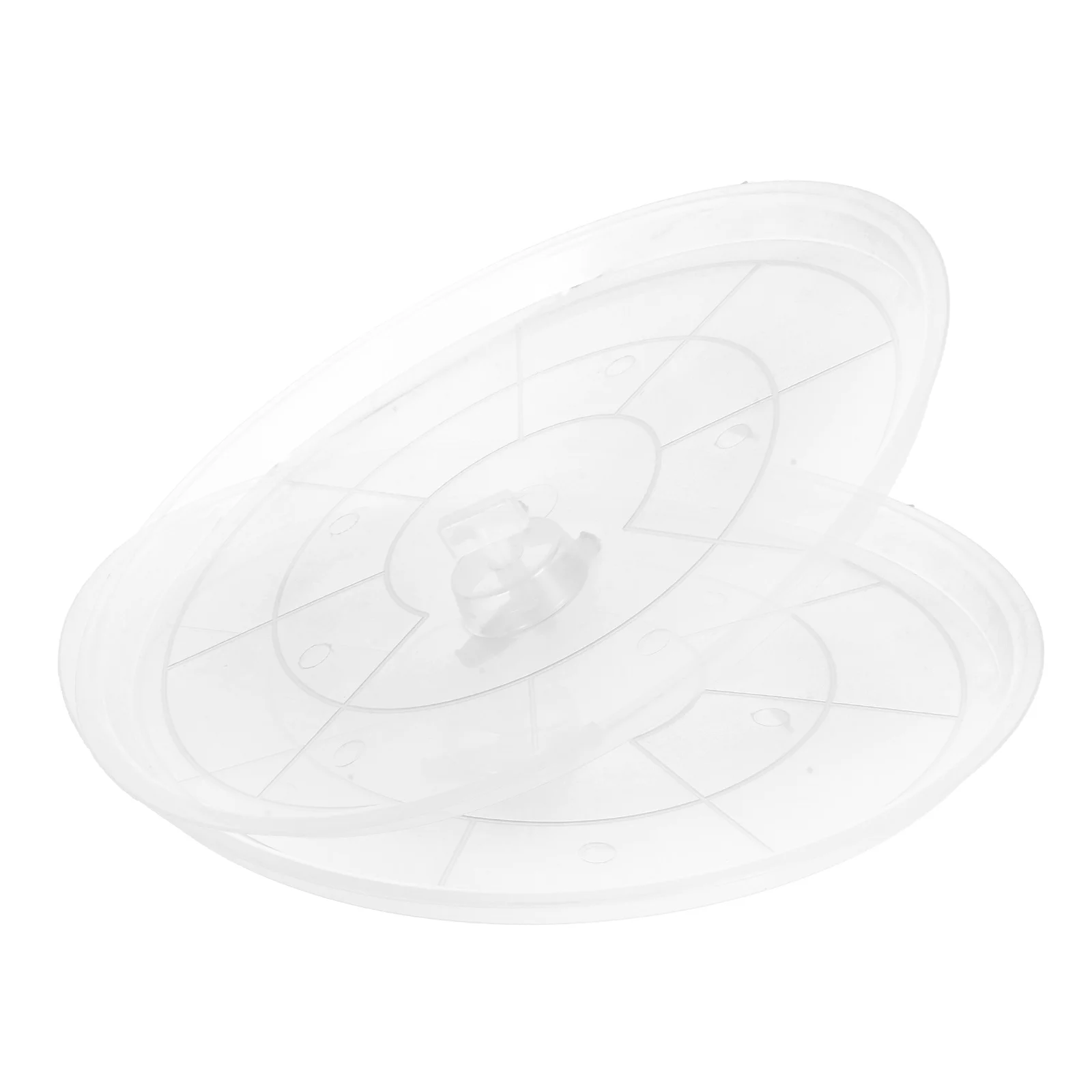 

2pcs Bird Cage Accessories Transparent Tray For Parrot Budgie Cage Reusable Litter Holder Bottom Replacement Platform Small