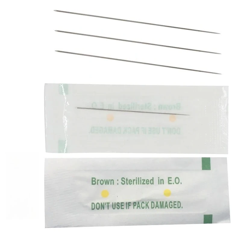 1RL Permanent Makeup Tattoo Needles for Giant Sun G-8650 G-9740 Tattoo Machine Needle 100pcs Sterilized Eyebrow Tattoo Needles