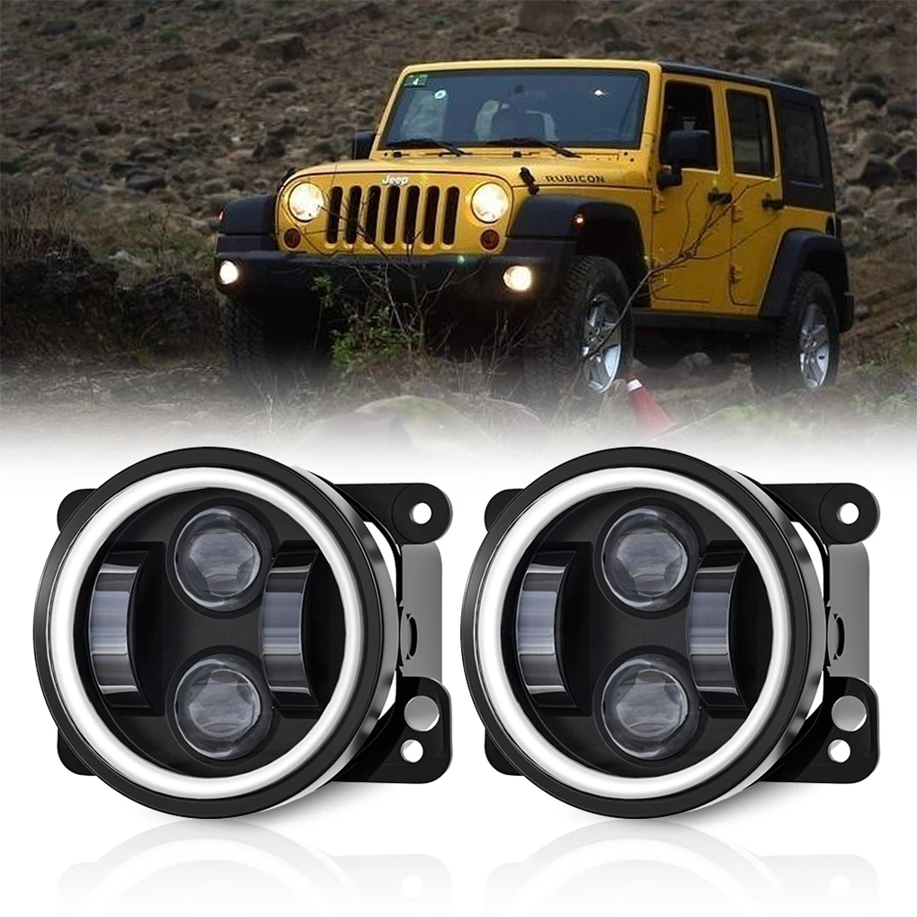 2piece Safety With High Visibility Waterproof Car Fog Lights Long-Lasting Fog Lights For Car