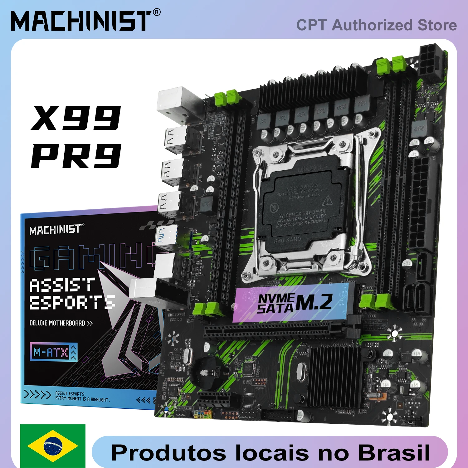 machinist-x99-pr9-placa-base-compatible-con-lga-2011-3-intel-xeon-e5-v3-v4-cpu-ddr4-ram-sata-nvme-m2-ranura