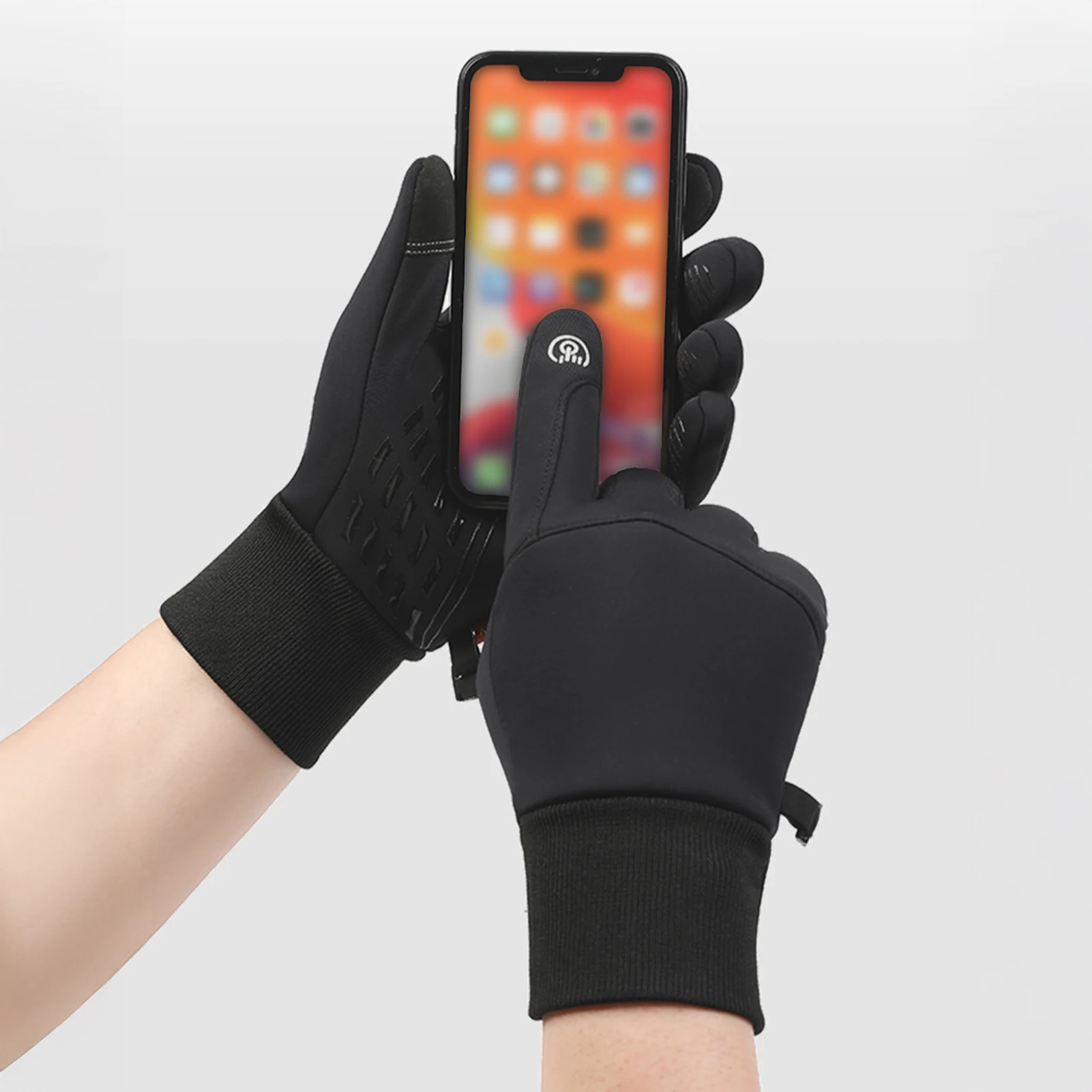 

Outdoor Skiing Gloves For Men And Women Winter Full Finger Touchscreen Mittens Cycling Fishing Skiing Camping Warm Gloves 1 Pair