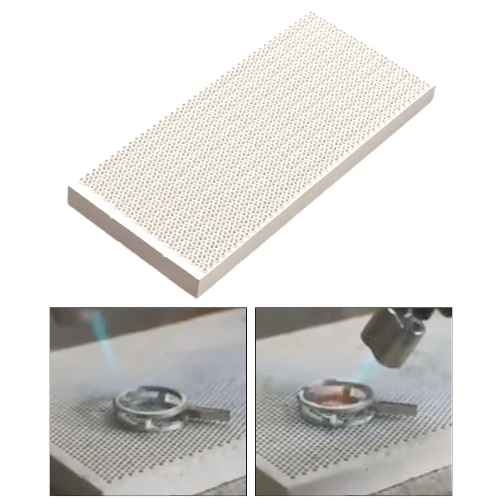 Quartz Honeycomb Welding Plate Heat Resistant Soldering Board for Jewelry Wax Soldering Iron