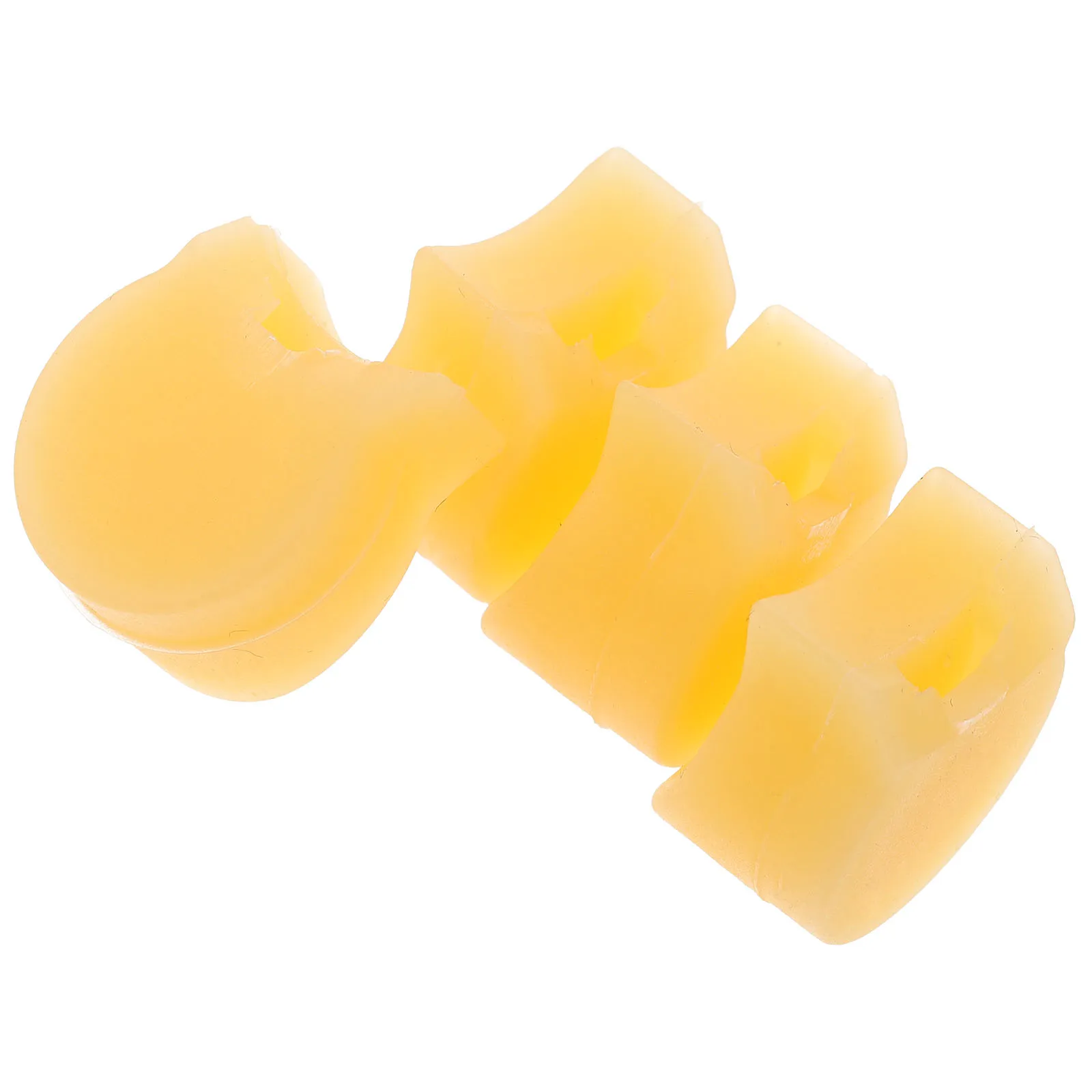 

4pcs Clarinet Thumb Rest Cushion Silicone Finger Support Pad Accessories Lightweight Gel Music Instrument Supplies