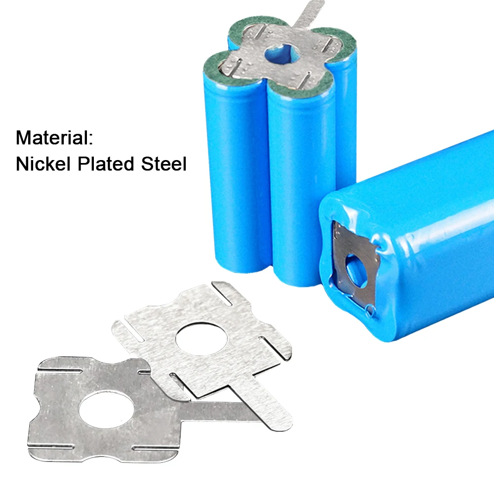 20 Stuks 18650 0.15Mm Nikkel Strip Plaat Voor Lithium Batterij Puntlassen Connector Tape Hoge Kwaliteit Vernikkeld Staal Bel