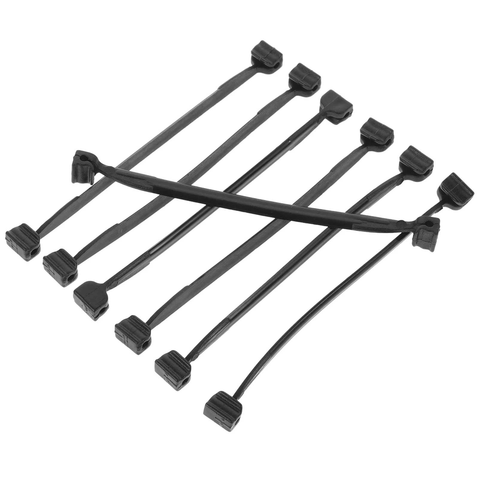 

Grape Plant Fixing Clips Black Plastic Vines Support Greenhouse Tomato Stem Supports Reusable Garden Clips Safe Flexible Fits