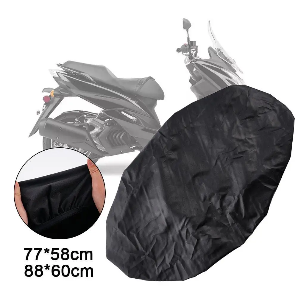 

NEW High-end Scooter Motorcycle Leather Seat Cushion Seat Velvet Cover Warm Four Motor Rear Waterproof Accessories Season C T3D9