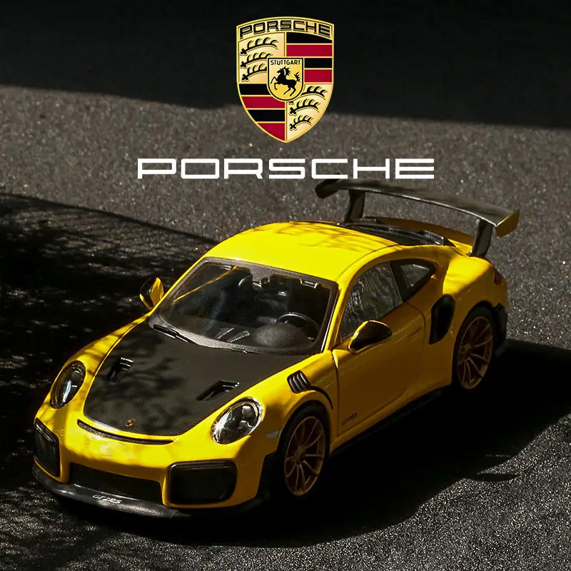 

Genuine Maisto Cars Toys For Collector Alloy Car Simulation Toy Car Porsche 911 GT2 RS Racing Sports Car Collection Model
