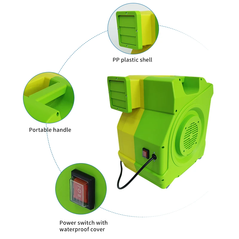 Powerful 1.5HP Electrical Giant Inflatables Air Blower