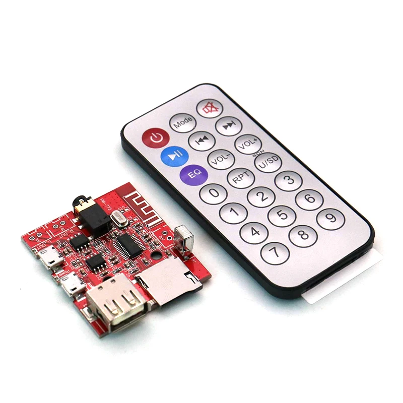 Bluetooth Mp3 Audio Ontvanger Board Diy Lossless Auto Speaker Versterker Board Met Afstandsbediening Bluetooth Versterker Board