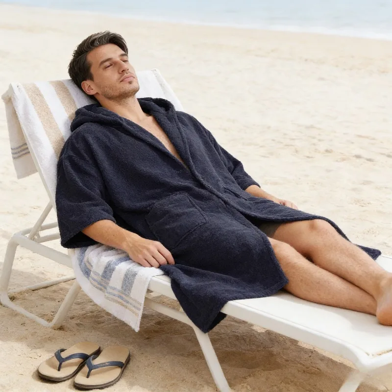 

Пляжное пончо для пары, быстросохнущее, из микрофибры, с защитой от песка, с капюшоном, практичное для плавания, серфинга и активного отдыха на природе