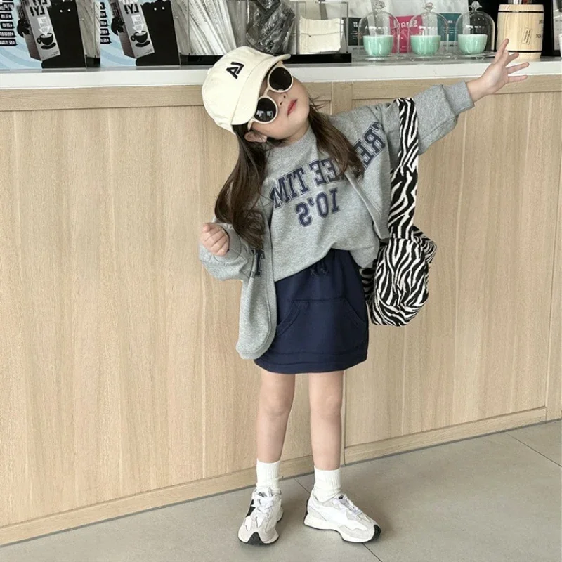 kids clothes big girl clothes toddler girl clothes skirt sets kids boutique clothes Three-piece set Vest short sleeve