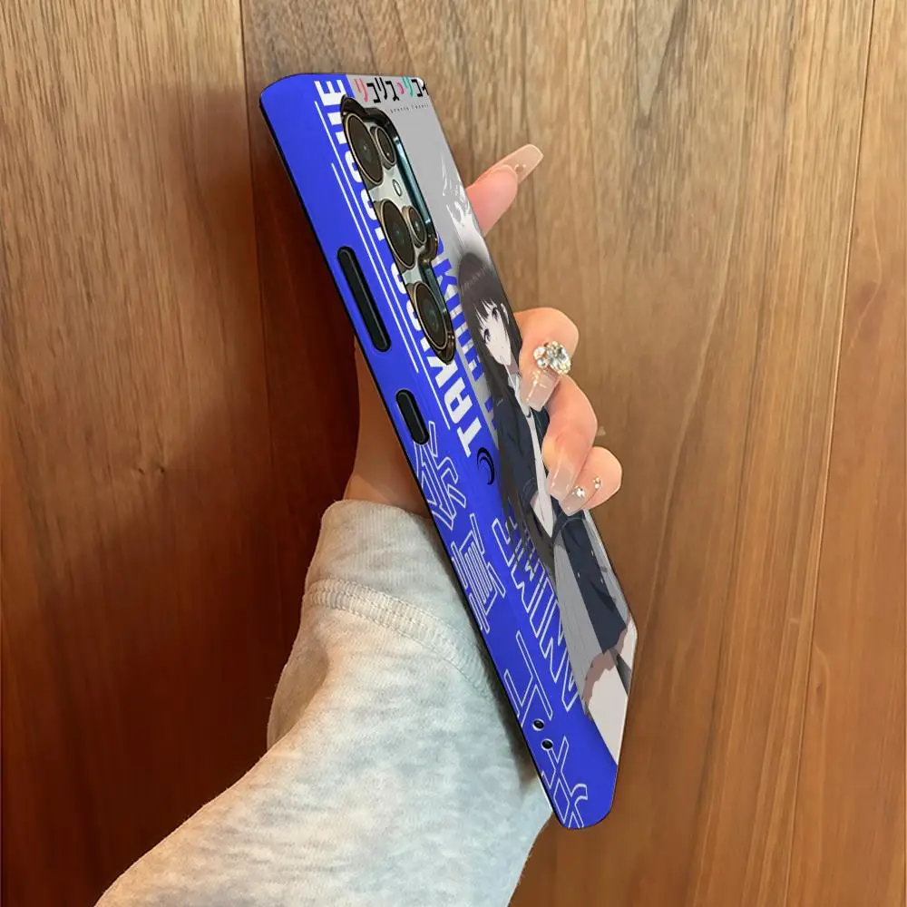 L-Lycoris نكص جراب هاتف لسامسونج S25 فيلم قذيفة فاخرة GalaxyS24Ultra 23plus S22 21 A56 36 26 16 طبقة مزدوجة غطاء #4