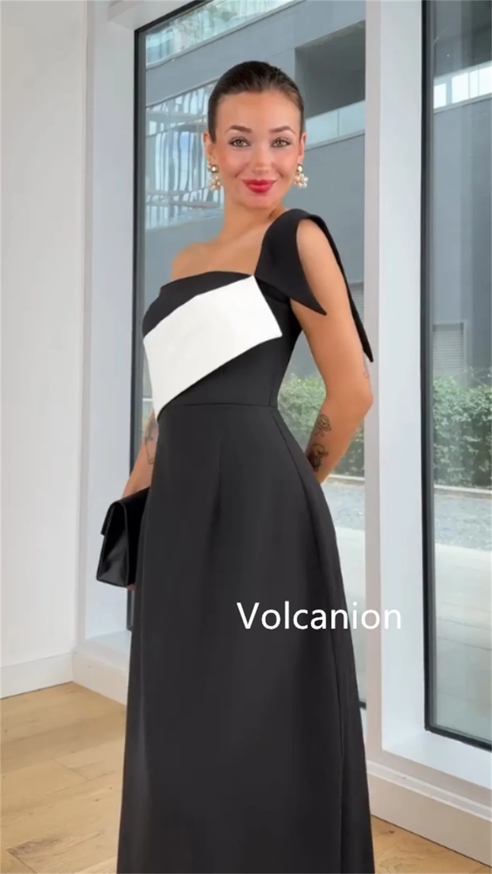 Jersey personalizado linha a vestidos midi de um ombro sob medida ocasião festa noite clássico tamanhos simples disponíveis