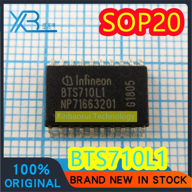 

(5/50pieces) BTS710L1 BTS710 SOP20 car computer board chip 100% brand new good quality genuine spot