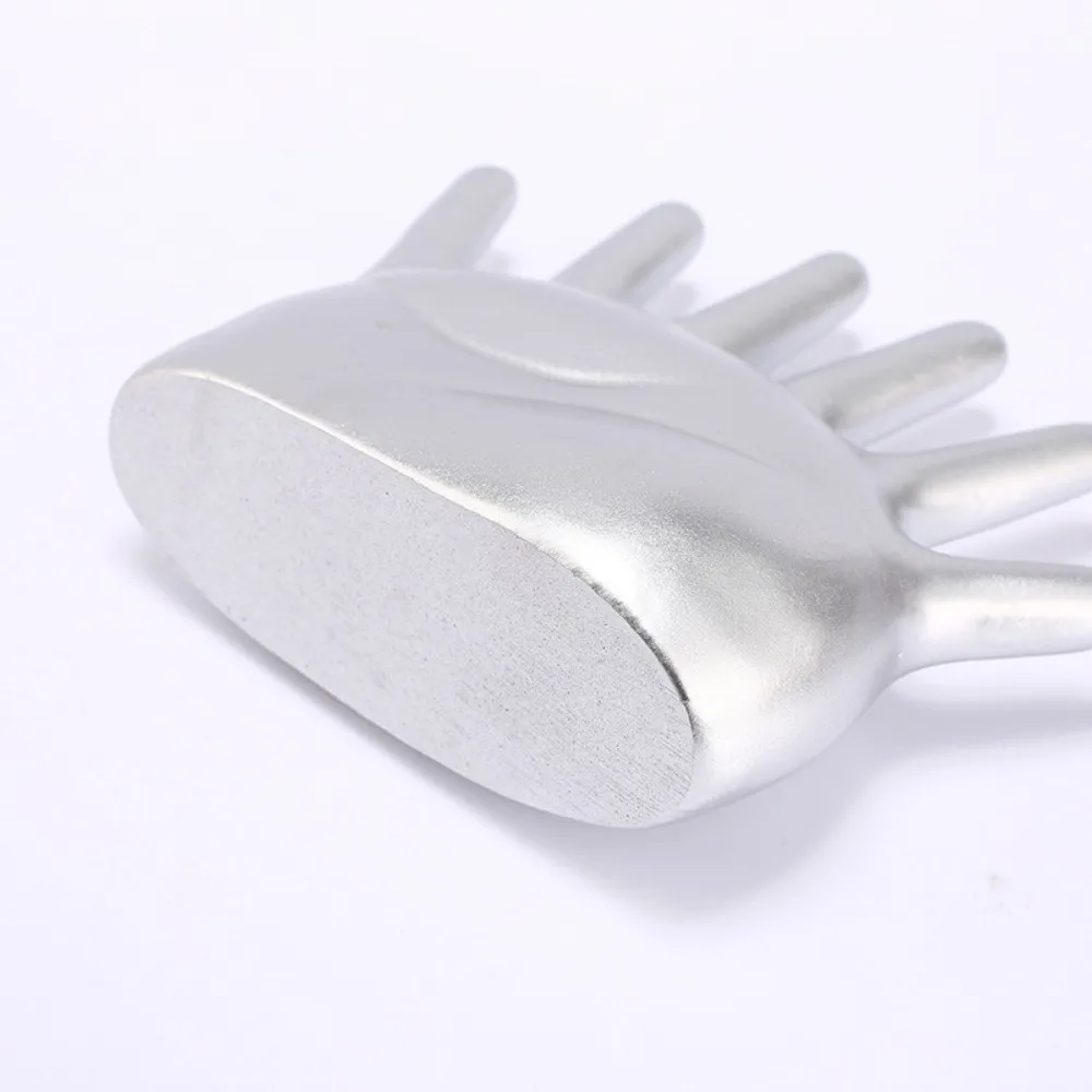 6 Fingers Palm Shape Rings Holder Resin Crafts Watch Organizer Simple Vintage Jewelry Display Stand Living Room Bedroom Decor