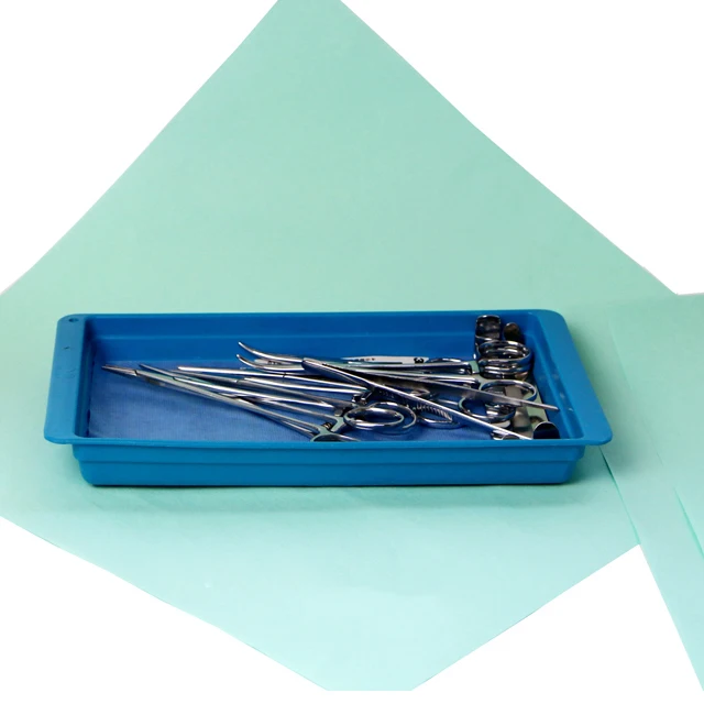 Embalagem impermeável do papel do crepe da esterilização da ferramenta médica