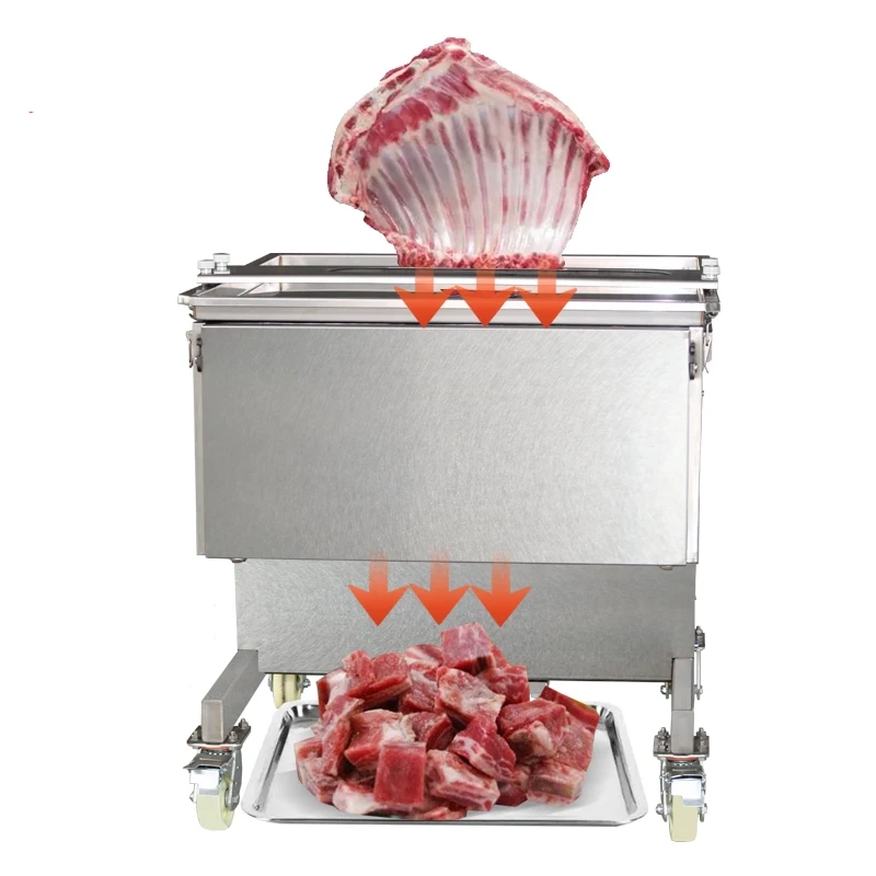 Automatic bone cutting machine Frozen meat sawing pork, beef, chicken, fish and bone cutting equipment