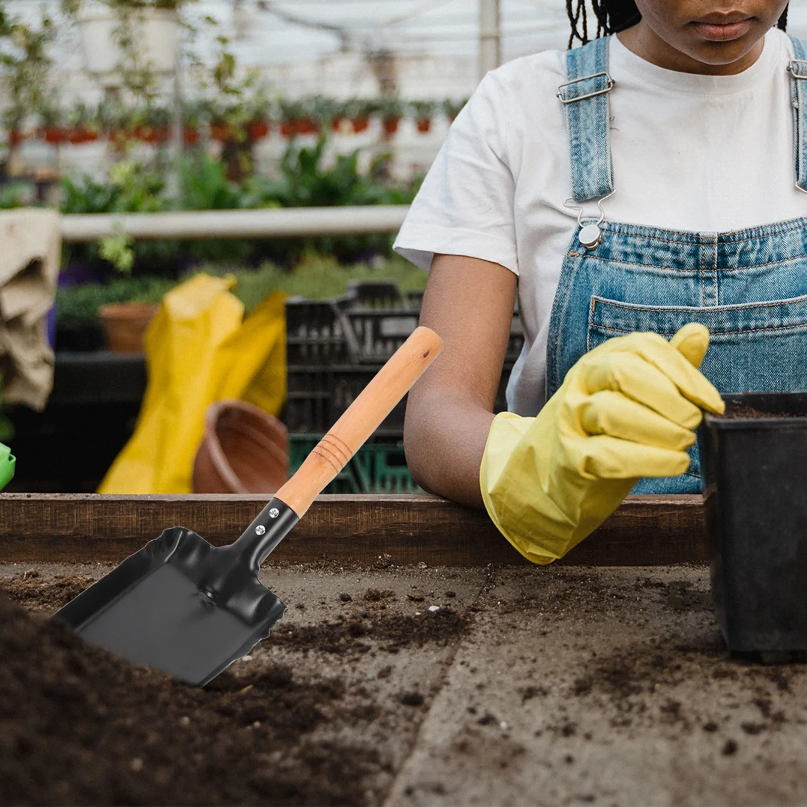 

Набор из 4 бытовых лопаток для золы, эргономичный дизайн, железные лопатки для угля, для камина, печи, барбекю, сада, портативный совок для пыли, для кухни, для песка