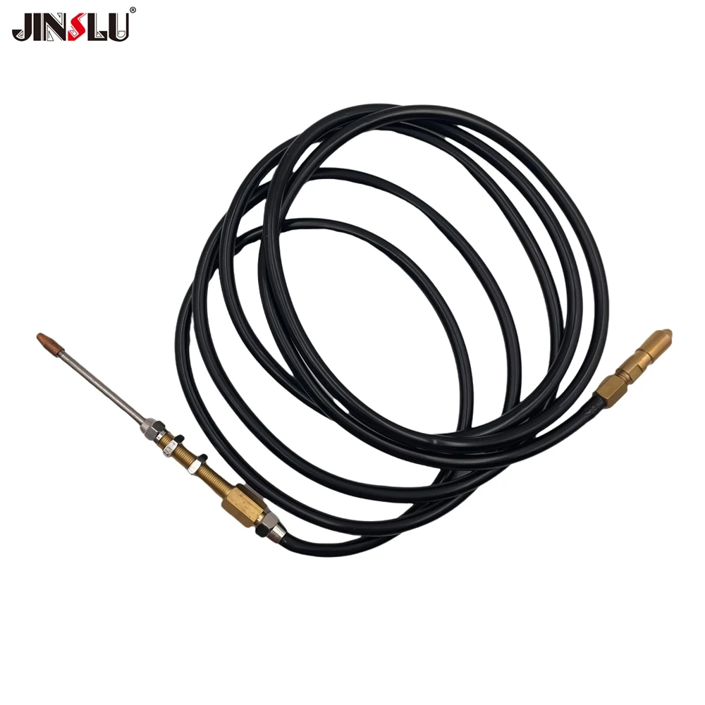

Teflon or Steel Lasser welding liner tube with Wire Feed Rod Assembly and copper connector 3M 5M