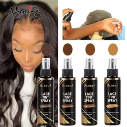 Nunify Lace Wig Dyeing Spary 100Ml Lace Tint Spary For Human Hair Lace Wigs Frontals Closures Natural Look Wig Knots Healer