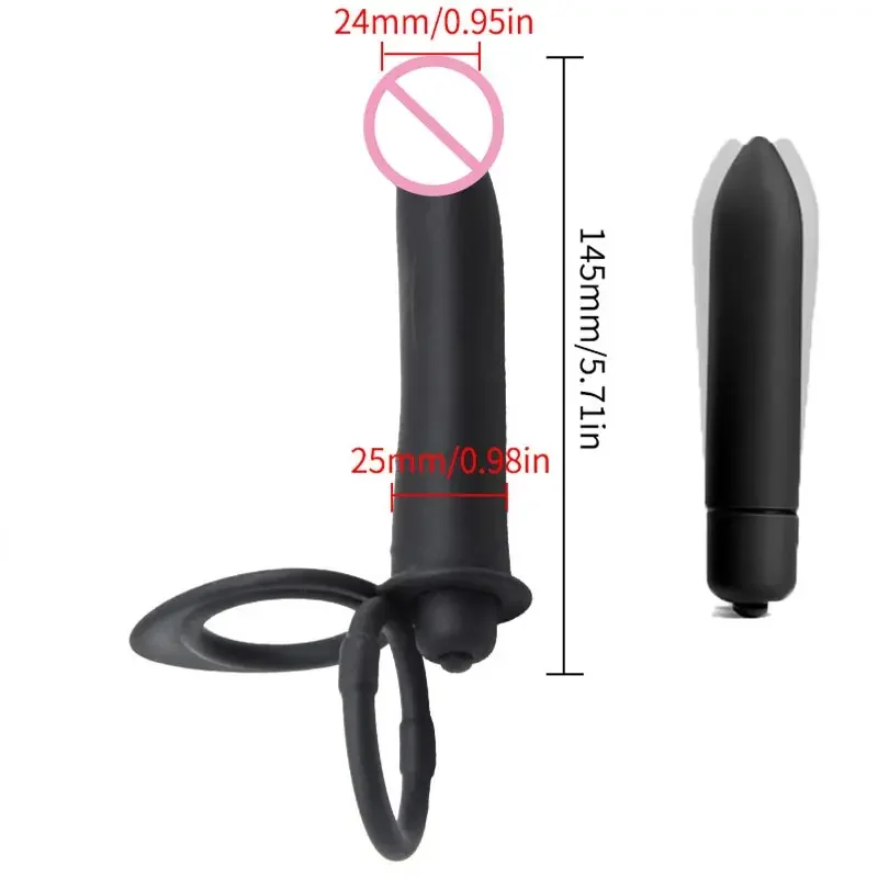 ซิลิคอนปลั๊กลึก Vulva แขนคู่อวัยวะเพศชาย Godmichet Dilator Xl ชุดเซ็กซี่ผู้หญิง Vibrator ผู้ชายก้นคุณลักษณะดูด