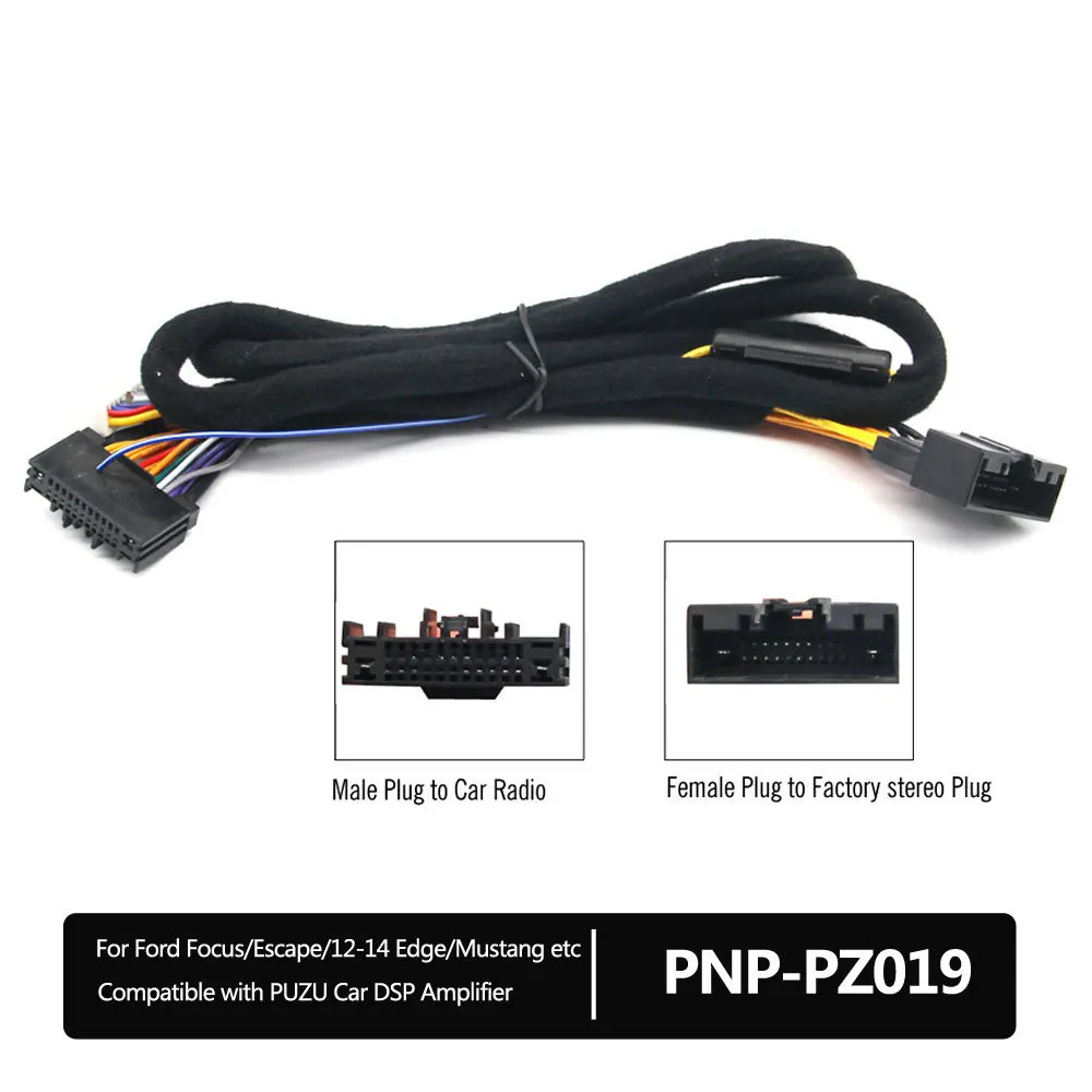 Car DSP Amplifier wiring harness for For NEW FORD FOCUS/FORD ESCAPE /12-14 EDGE/Mustang /Everest /2015 Mondeo/2013 Explorer