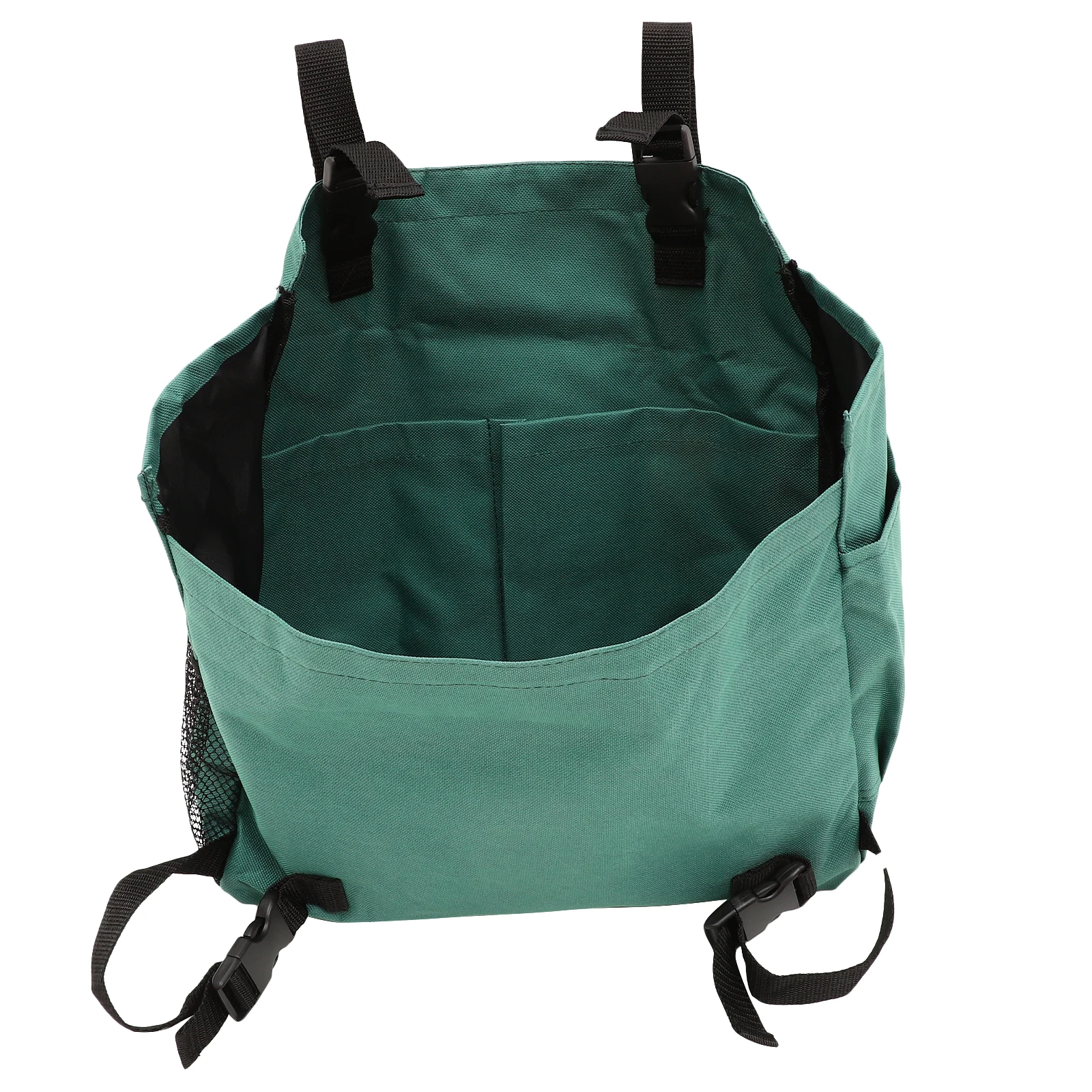 

1pc Lawn Mower Storage Bag Large Capacity Adjustable Oxford Fabric Hanging Tool Bag Foldable Garden Accessories
