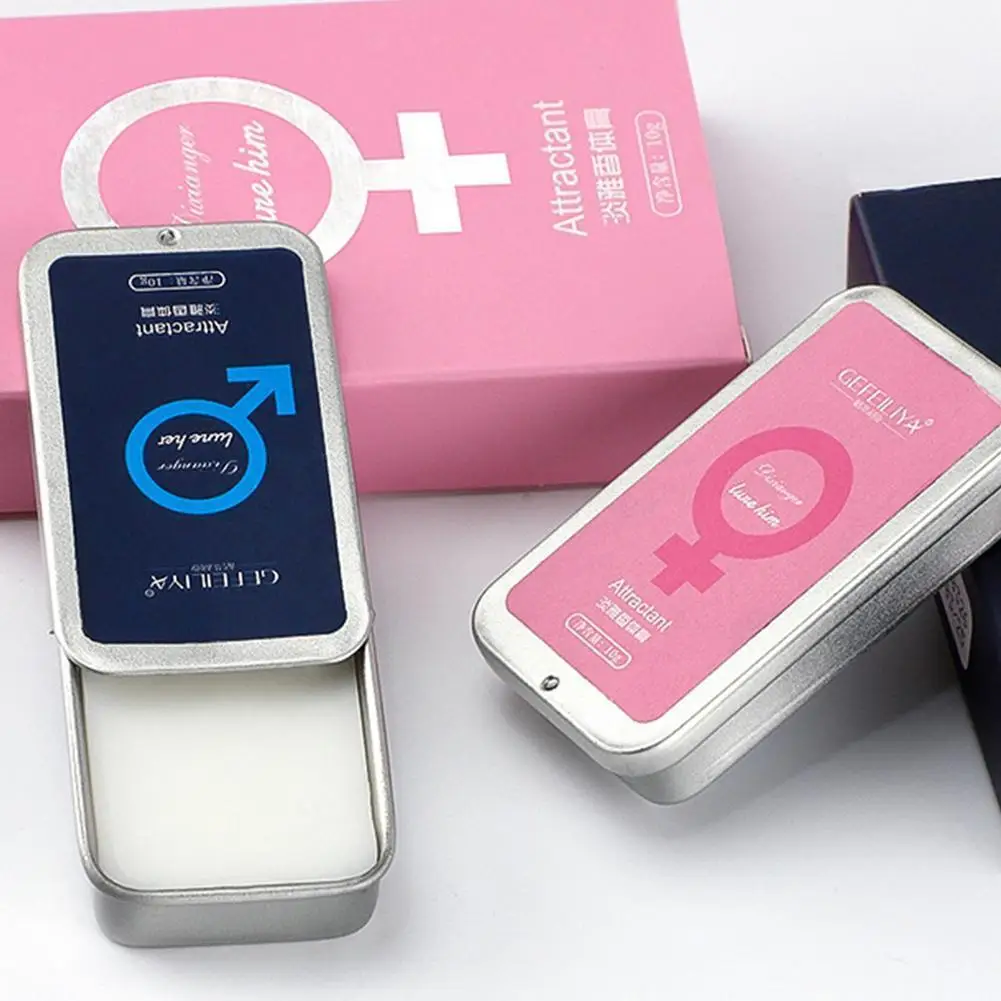 1 個女性男性ボディフェロモン香水バーム長期的なポータブルホットフレグランス 10 グラムケルン香水フレグランス消臭 J1F5