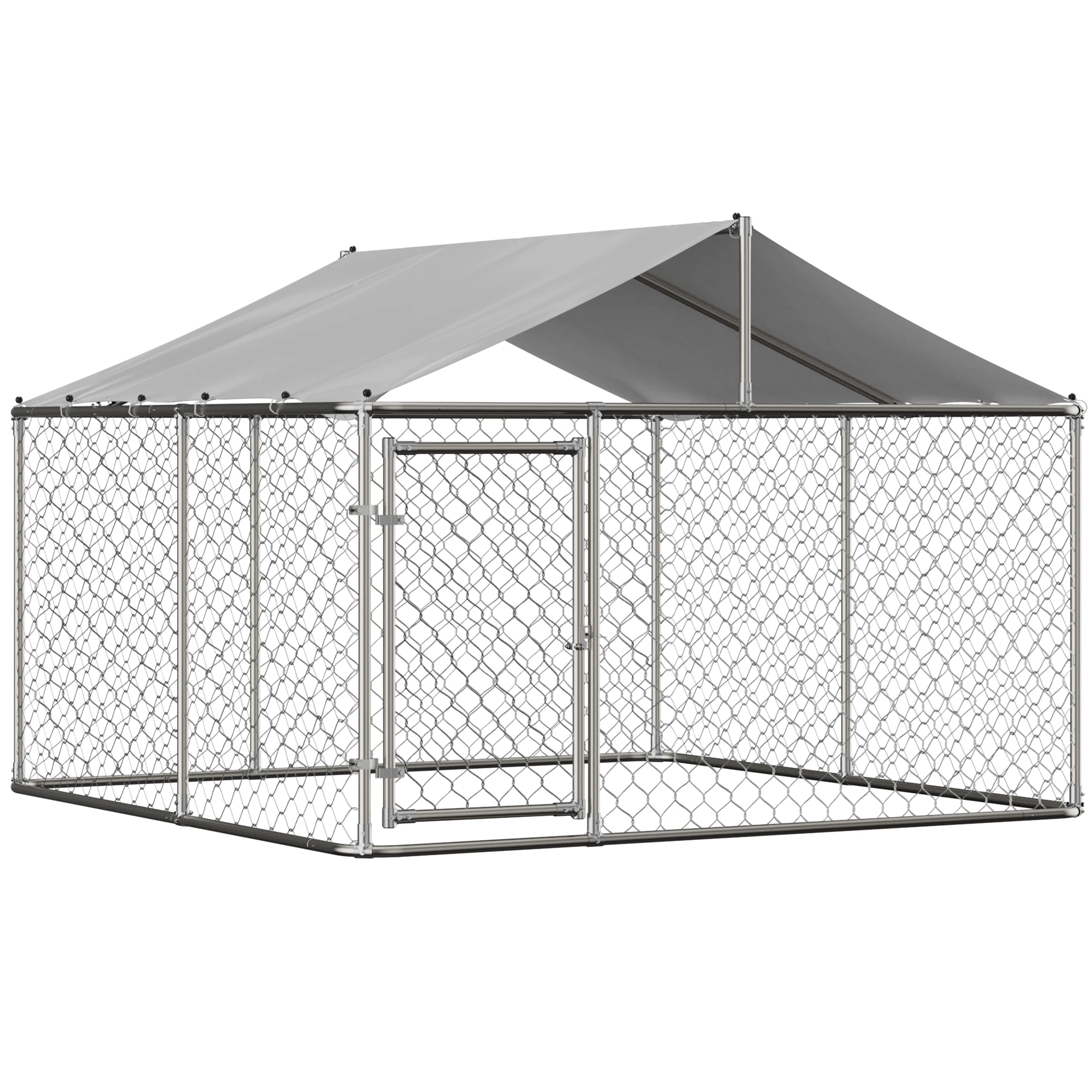 LZBEITEM Outdoor Dog Kennel Large Heavy Duty Shade Dog Pen Playpen Pet Dog Run Enclosure