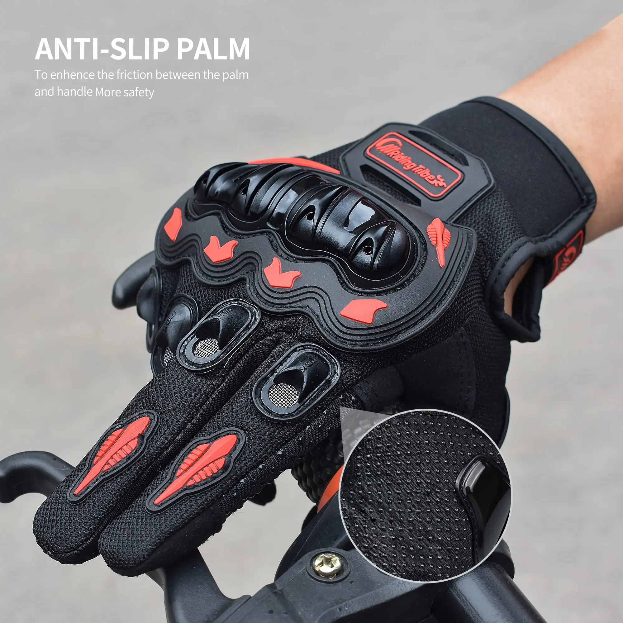 

Waterproof Windproof Winter Motorcycle Gloves Touchscreen Full Finger Warm Protective Gear for Men Women Motorbike Gloves