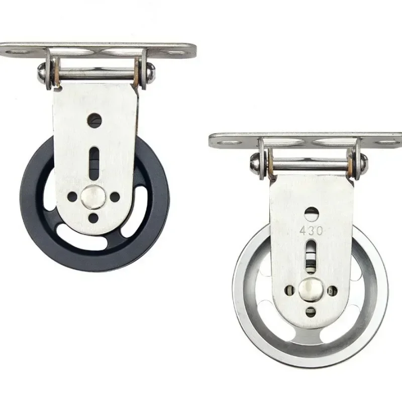 

Wall Mount Home Gym Rotating Silent Pulley Bodybuilding Pulley Lat Lift Cable Muscle Pulley Mute Swivel Bearing Wheel Fitness