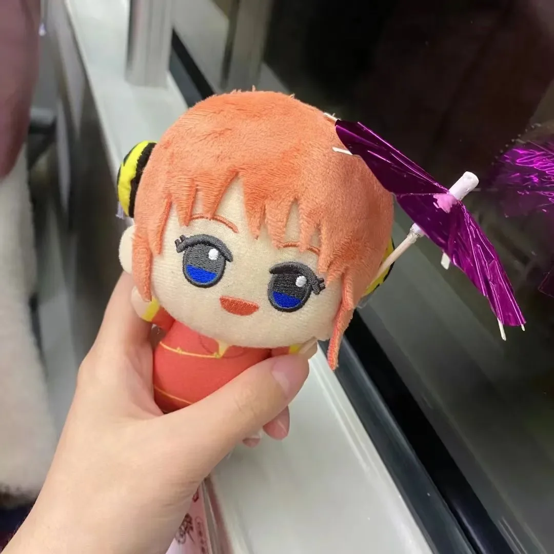 

Плюшевая игрушка Кагура 10 см: милая девочка, мягкий хлопковый плюш, косплей, подарок для фанатов аниме на Рождество