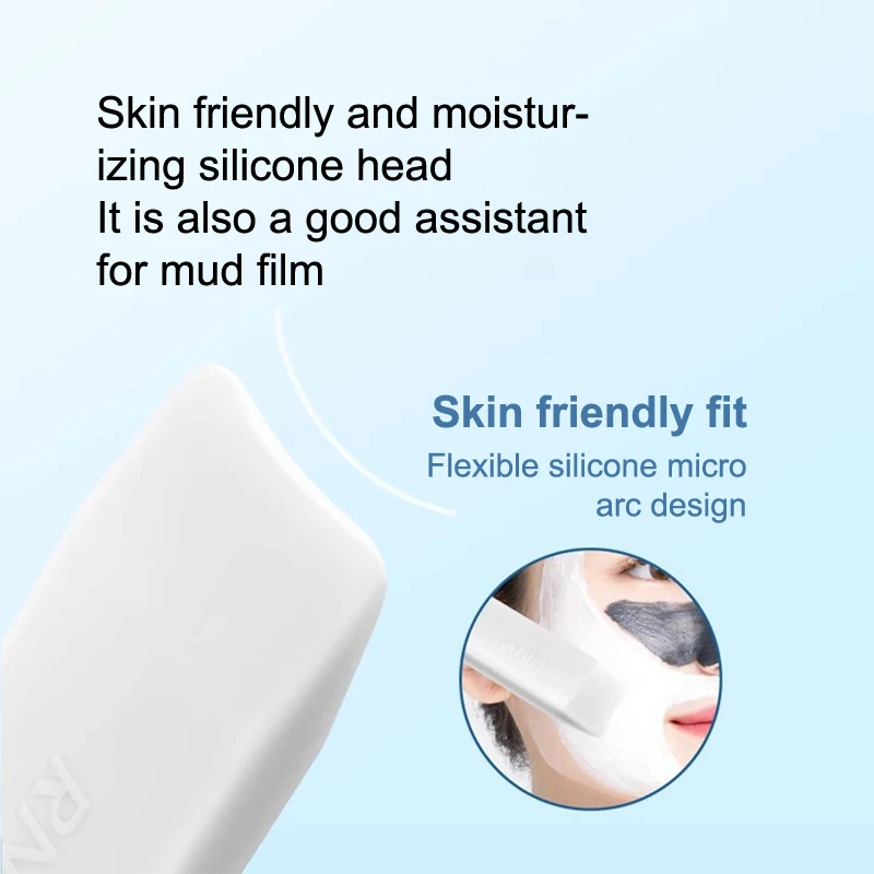 ผิวหน้าScrubber Spatula PoreทําความสะอาดลึกDouble Headed Blackheads RemoverทําความสะอาดFacial Lifting Face Skin Careเครื่องมือ