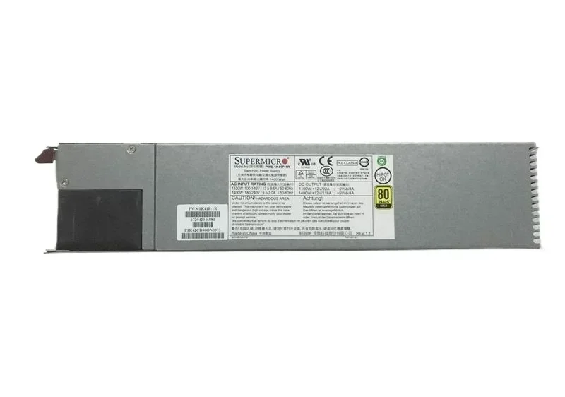 

Original T740 55E server power supply PWS-1K41P-1R 1400W power module