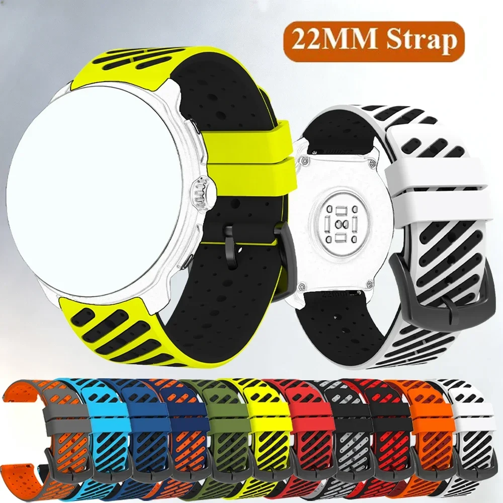 22 MM Silikon Armband Für Zeblaze Vibe 7 Pro /Vibe 7 Lite/Stratos3 2 Smartwatch Band/Thor 6 5 Pro GTS 3 GPS Bracele Correa