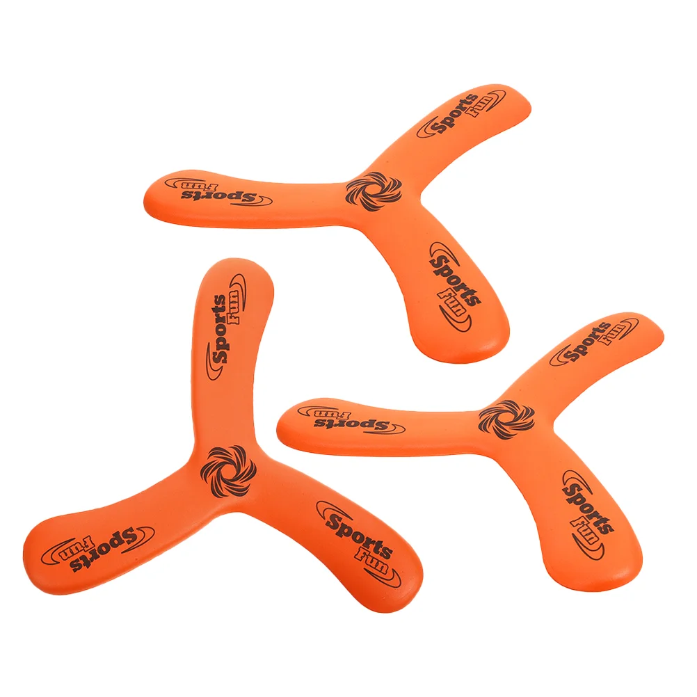 

3 Pcs Outdoor Casual Thicken Boomerangs for Kids Eva Child Thickened