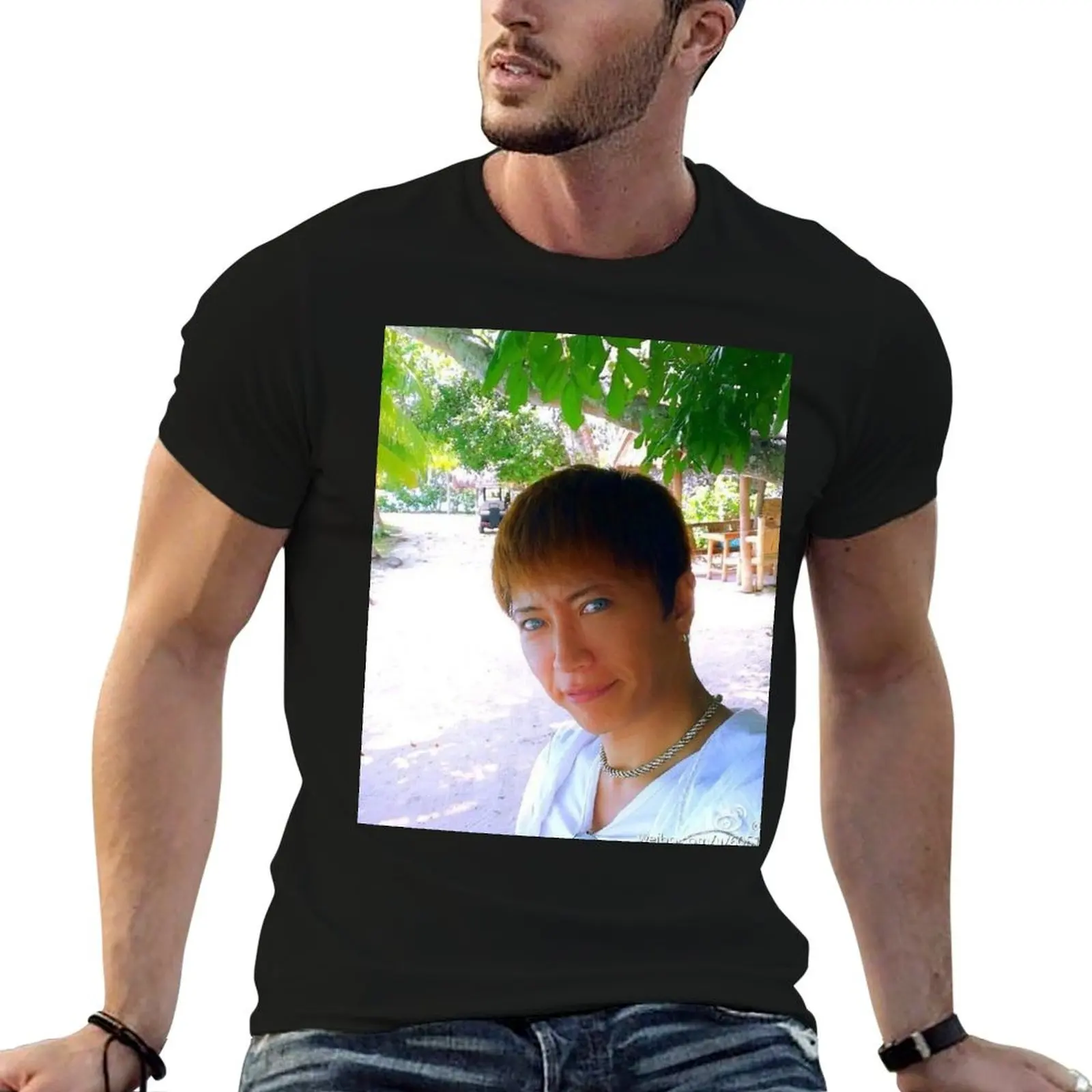gackt T-Shirt Plus Size Basic Short Sleeve Top