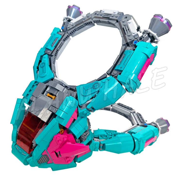 1108pcs Super Fighter Revengers New Galaxy Guardians' Ship Versatile Spaceship 90014 Building Kits Toys Compatible With Bricks