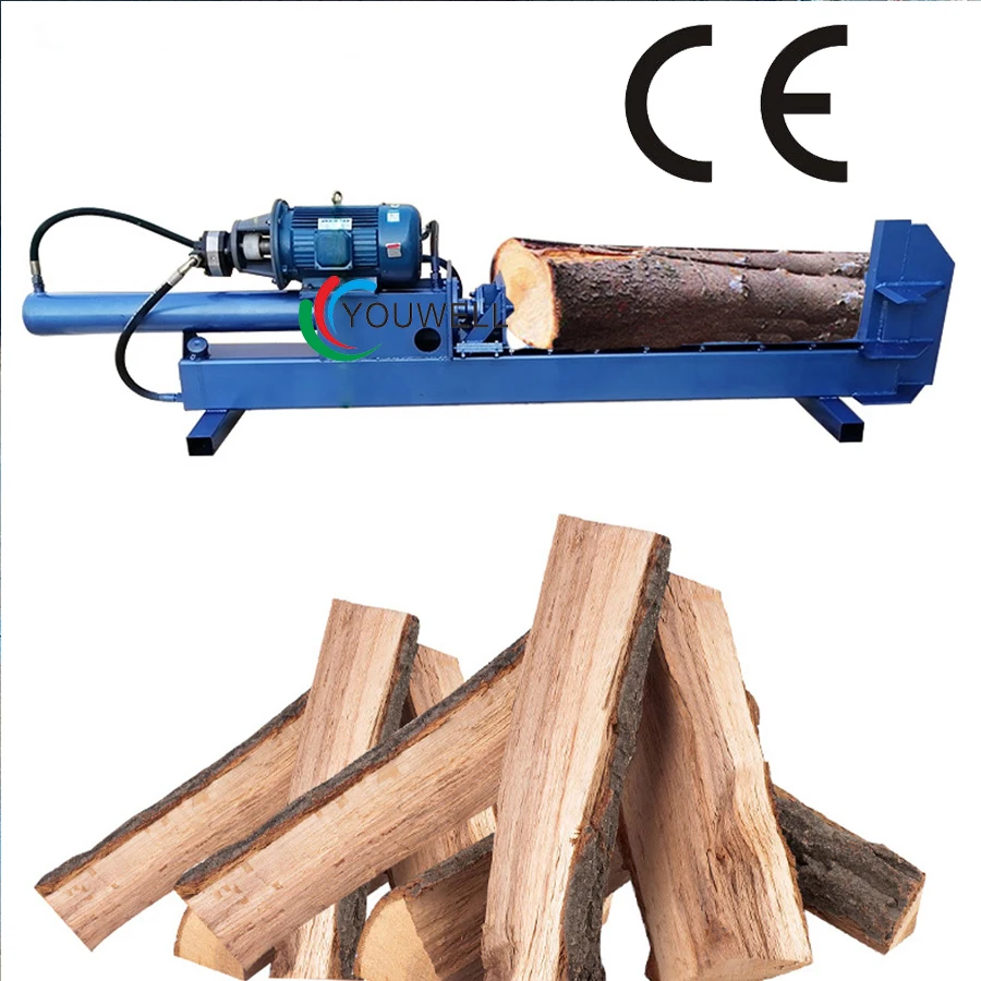 High-Efficiency 10 Ton Electric Log Splitter High Quality 1 Year Warranty Report Video Inspection Fast Processing Forestry 310kg