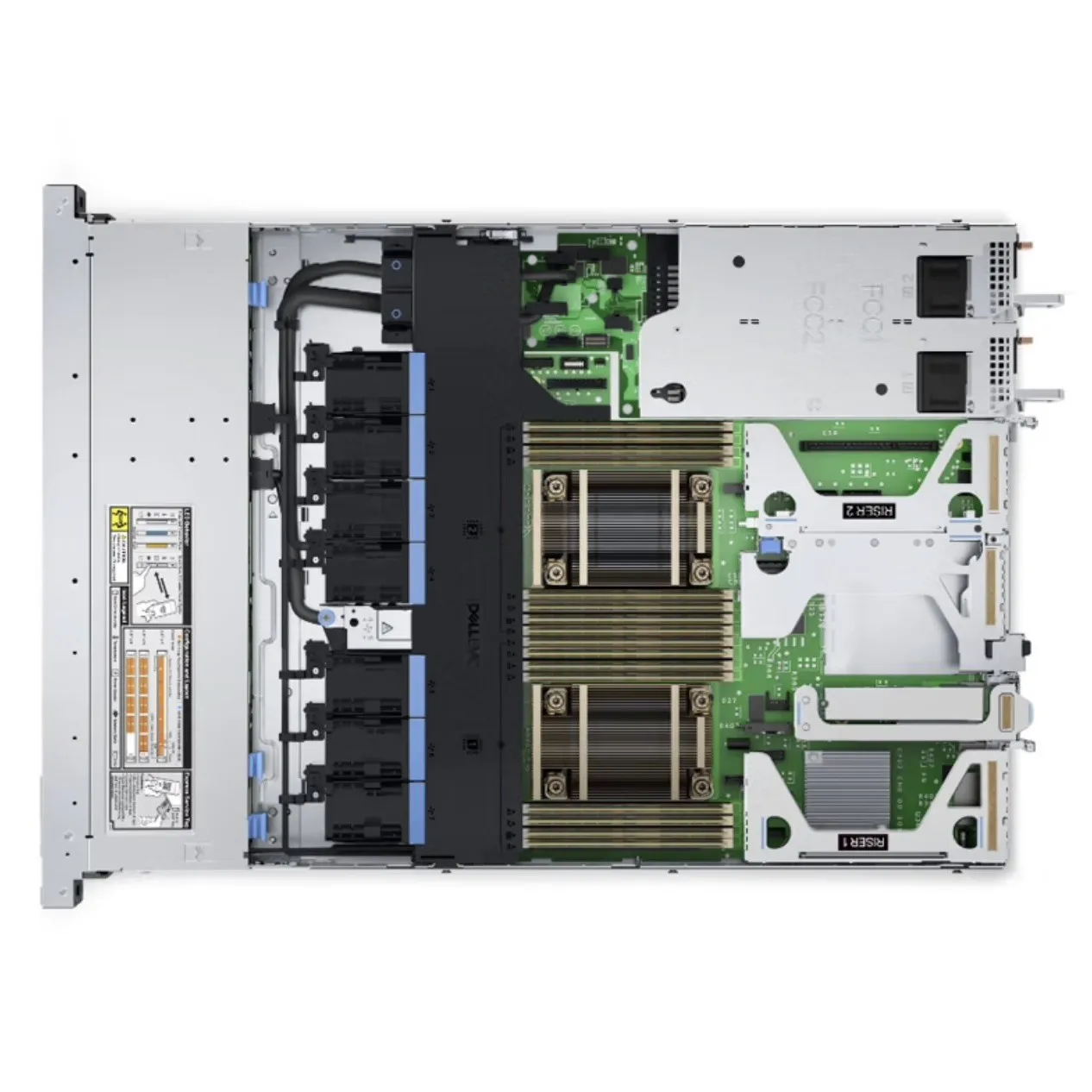 For R650xs, Intel Xeon Processors, 1U Rack Servers