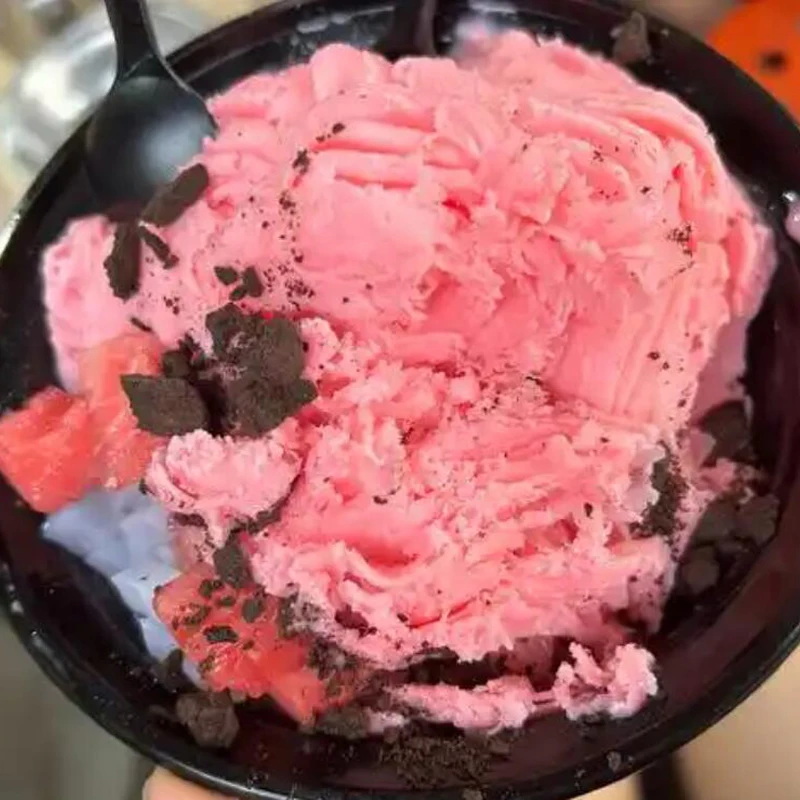 معدات المطبخ التجارية الخارجية عالية الجودة آلة صنع الثلج المتوسطة آلة ثلج الثلج والحليب