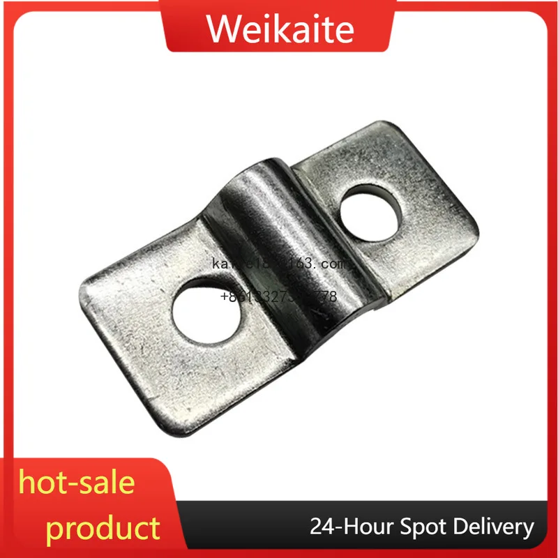 

4mm Custom Metal Stamping Flat Bar Connector-Precision Punching Fastener for Furniture Made of Steel
