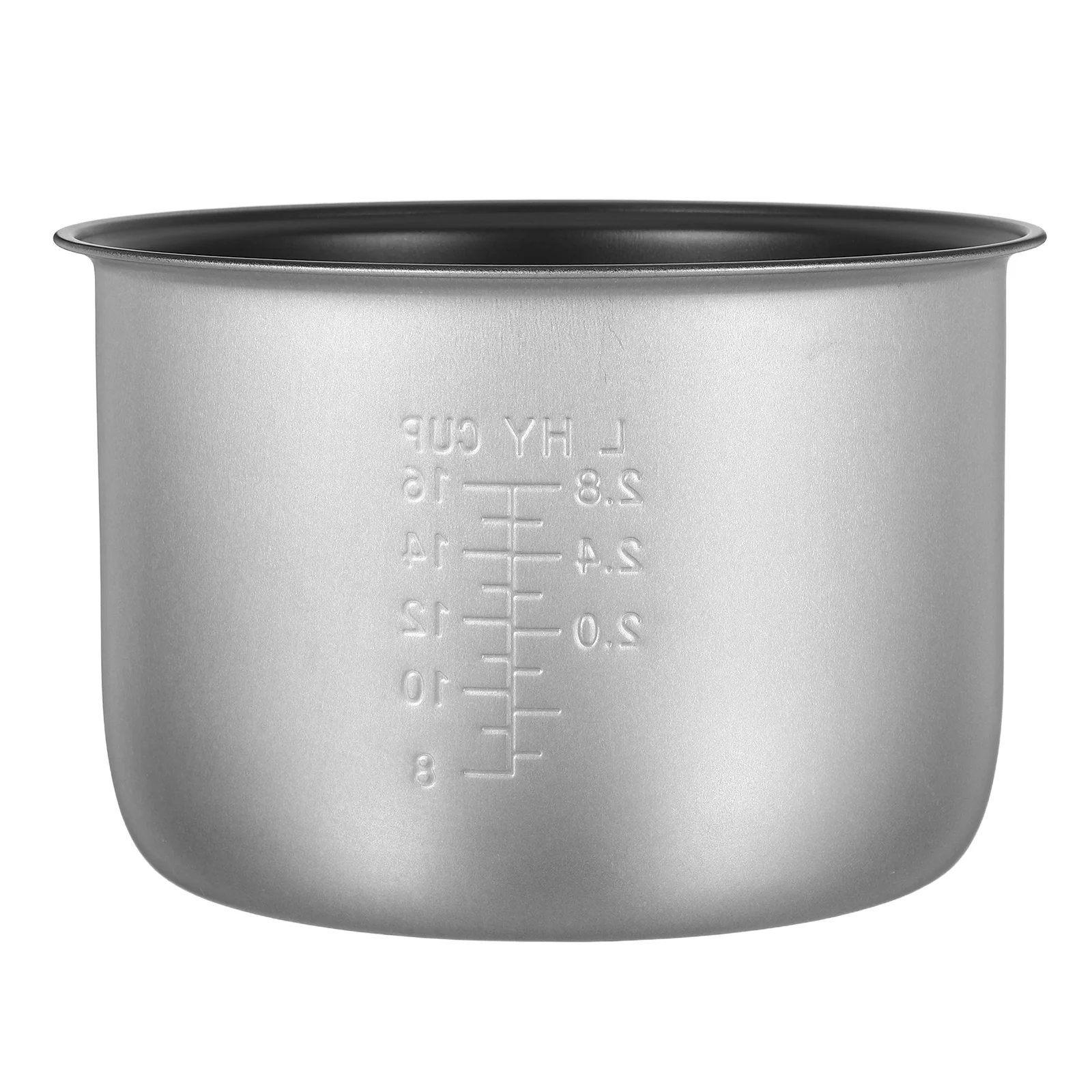 8L غير عصا جهاز طهي الأرز وعاء داخلي سبائك الألومنيوم وعاء الطبخ غسالة صحون-آمنة إدراج استبدال قطع غيار جهاز طبخ الأرز