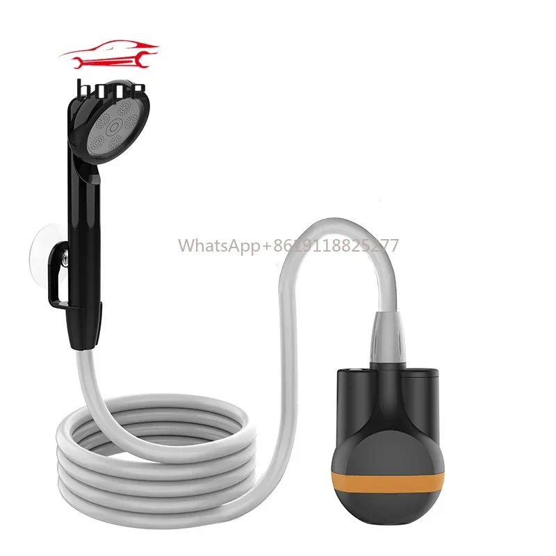 Wholesale Electric Water pump Portable Camp Shower With USB-C recharging Factory Supply