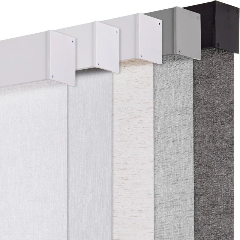 Customizable Size Natural Texture Fabric Anti Uv Children Safety Design Manual Cordless Spring Roller Shades For Living Room