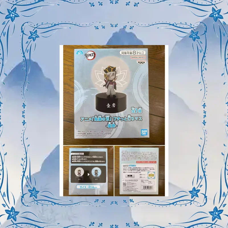 

Подлинная оригинальная Bandai Banpresto Demon Slayer: Kimetsu No Yaiba Doma Лампа ПВХ Аниме Фигурка Модель Настольный Орнамент Кукла Игрушка Подарок