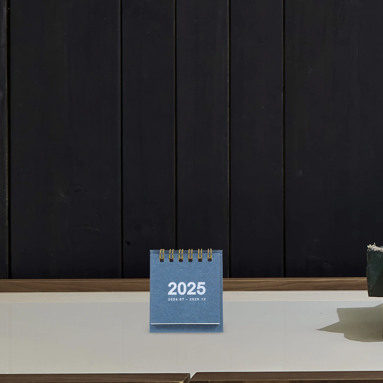 

Mini Desktop 2024-2025 Small Desk For Office Home Decor Flip Daily Organizer Household Calendar Note Standing Calendar