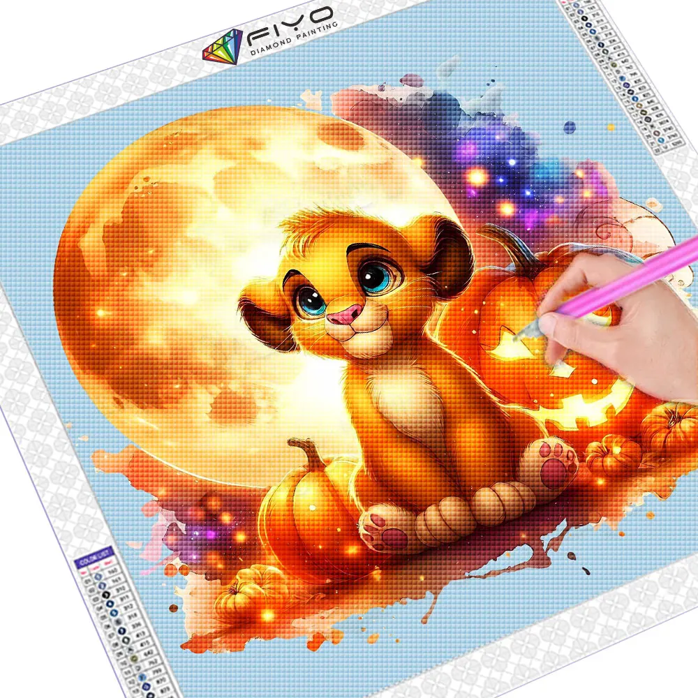 Diy 5D Diamond Painting Lion Kits De Broderie Diamant Peinture Art Diy 5D Diamond Painting Lion Kits De Broderie Diamant Peinture Art
