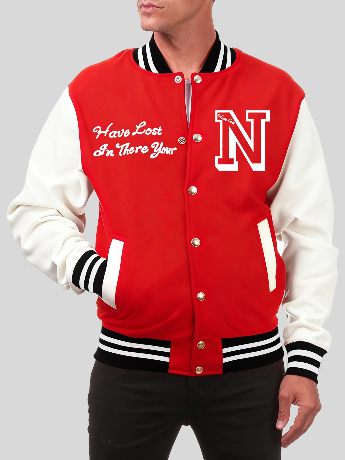 

Мужская куртка с принтом What Did You Lose In New York, американская свободная уличная одежда в стиле хип-хоп, мужская одежда с карманами, осенние красочные куртки