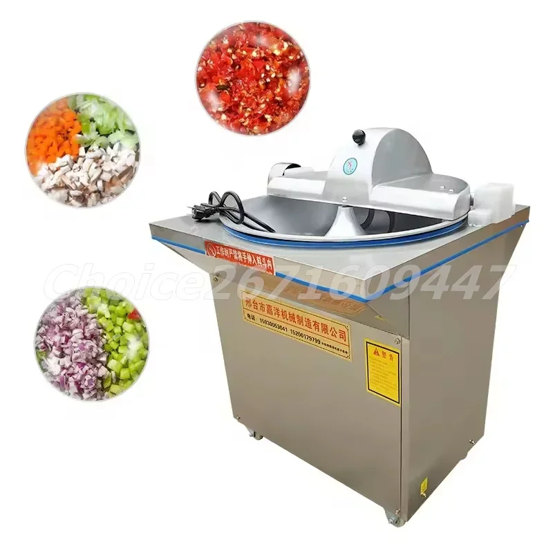 

Commercial Meat Vegetable Chopping Maker Electric Stainless Steel Vegetables Meat Bowl Cutter Chopper